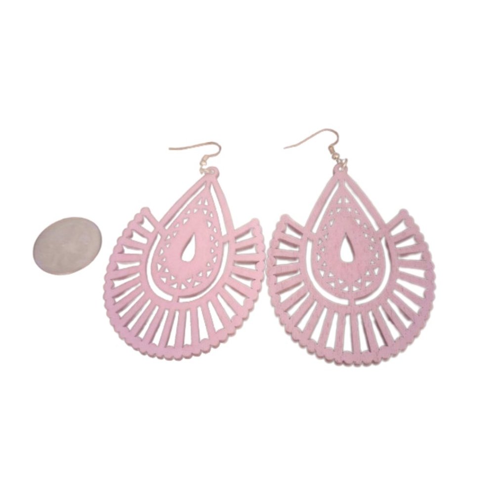 Pattern Hook Earrings